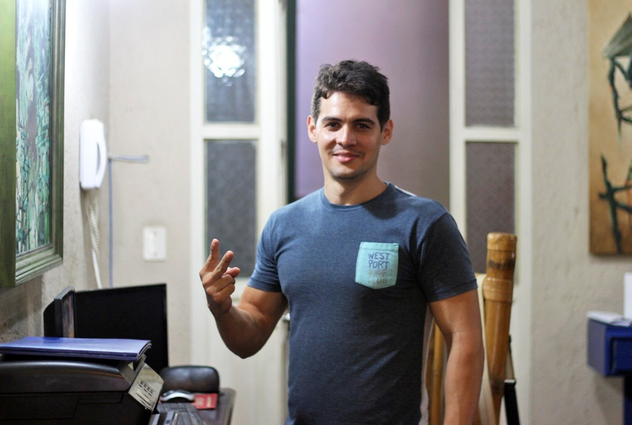 A casa particular worker in Havana Cuba