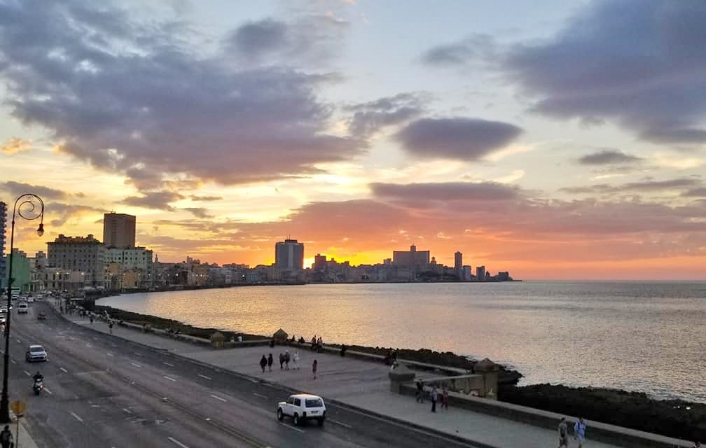Sunset in Havana