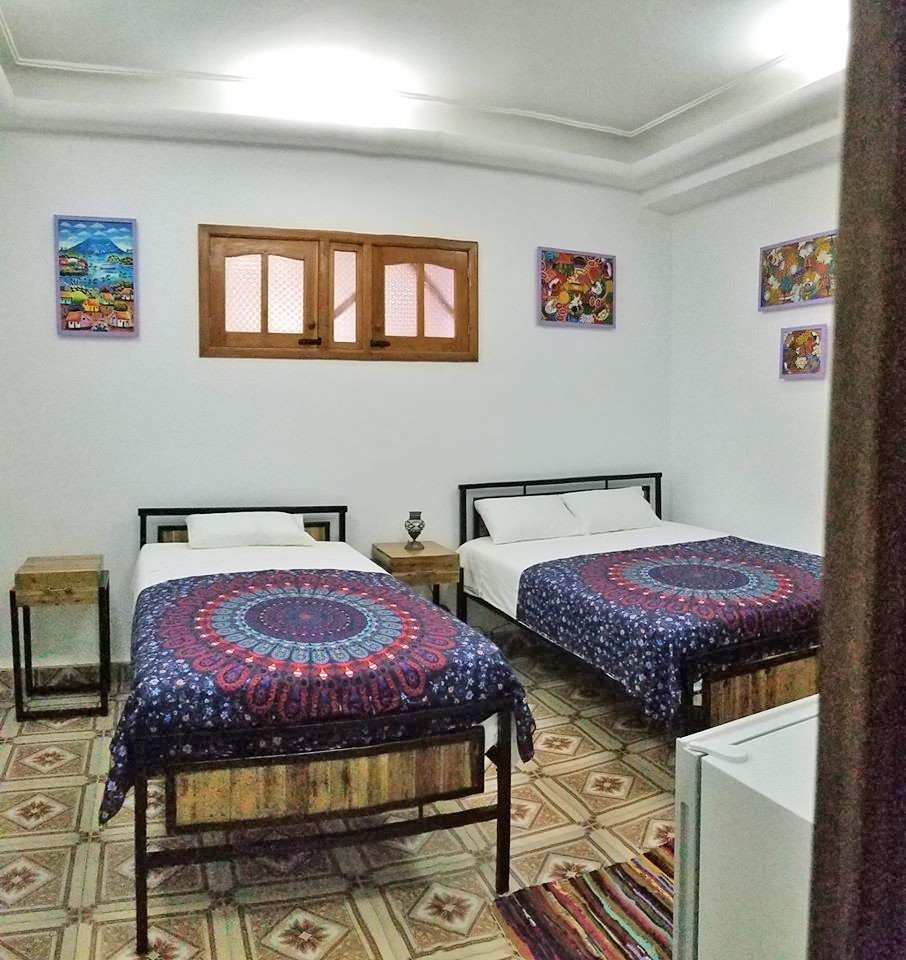 Mango Room in Malecon Sunset guesthouse in Havana